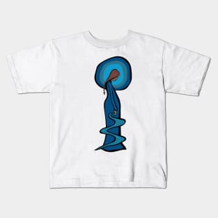 Water Woman Indigenous WAWEZHI CANADA Kids T-Shirt